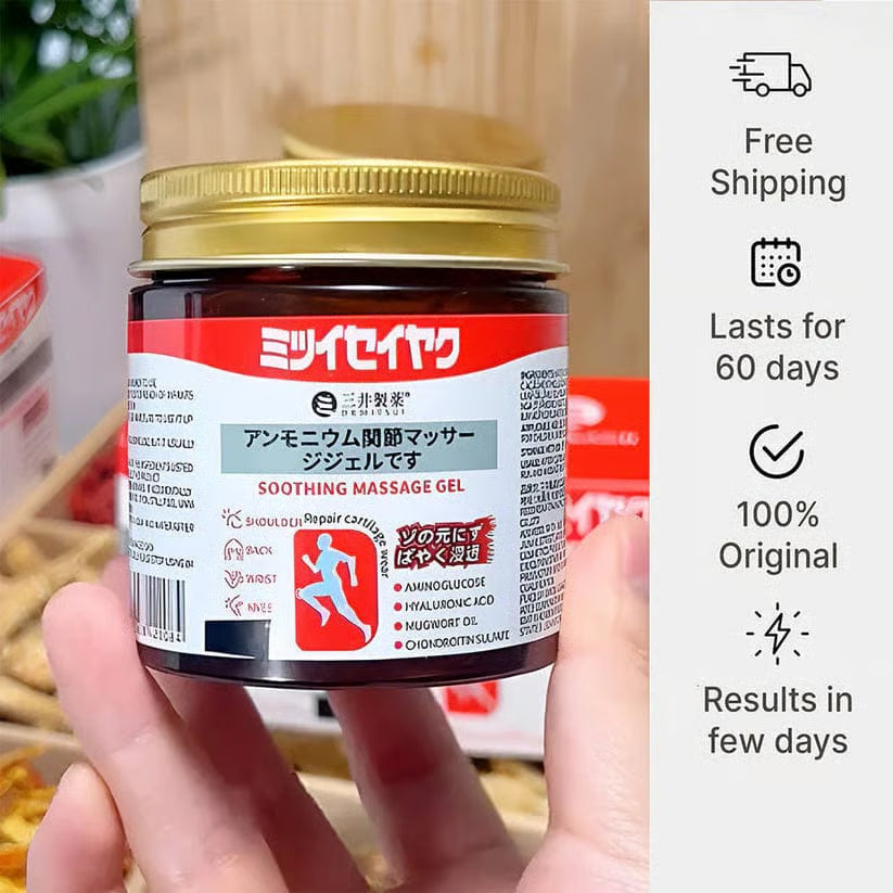 Japanese Instant Pain Relief Soothing Massage Gel ( BUY 1 GET 1 FREE )